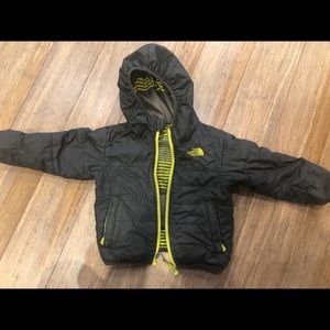 North face toddler reversible puffer